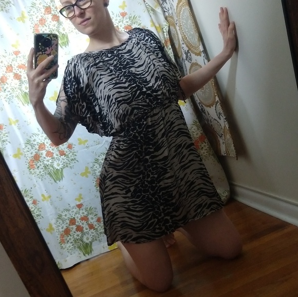 Anthropologie coreylynncalter 100% Silk Tunic Mini - Picture 6 of 8